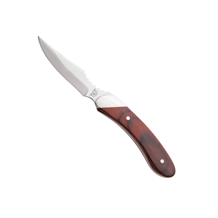 BEAR & SON 6 3/4” Caper with Leather Sheath