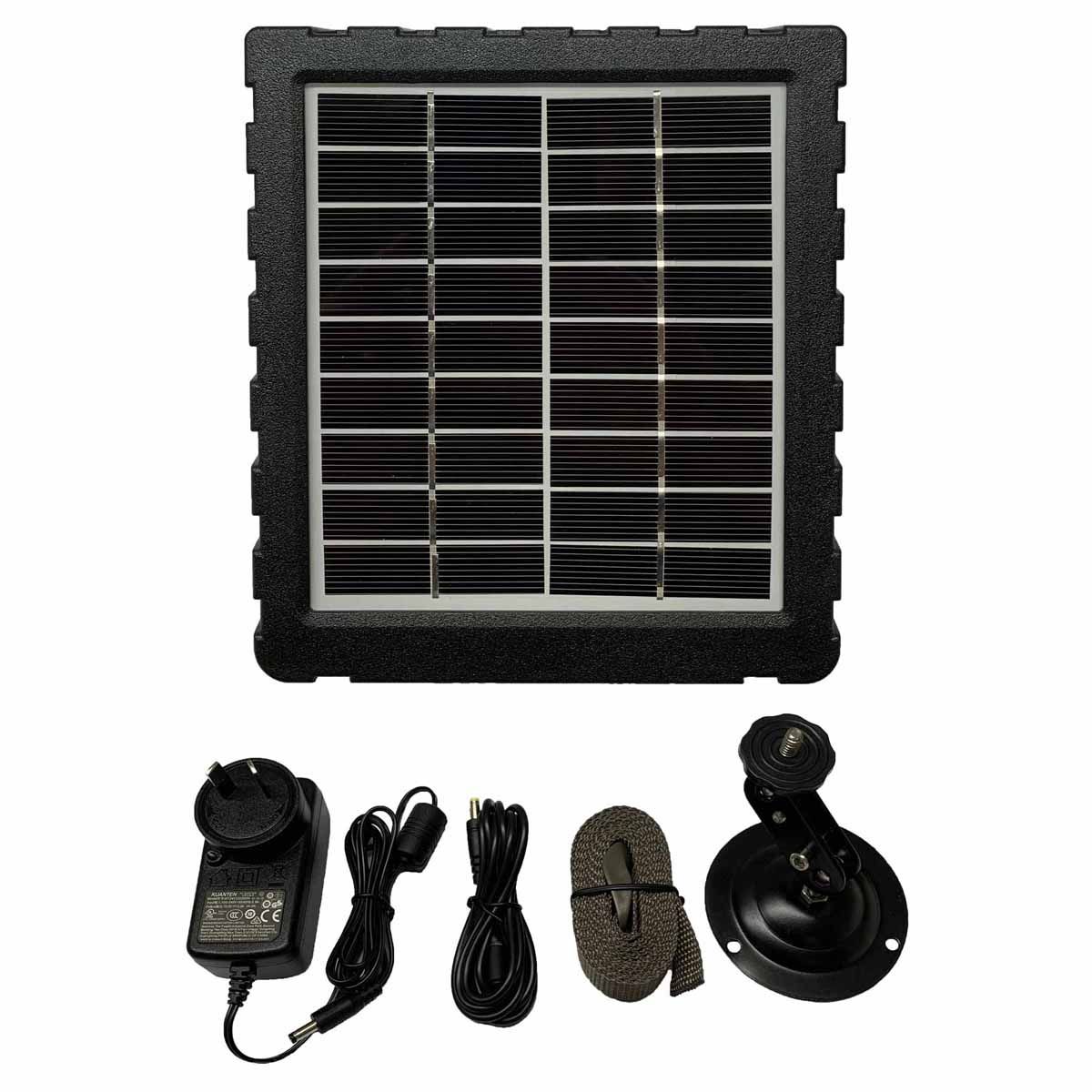 Accura Tracker solar panel kit, extend your trail cameras life with this sleek solar panel