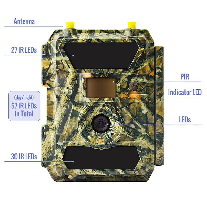 Accura Tracker Trail Camera, 1080p viedo recording with instant MMS and Email on the Telstra Australia Network