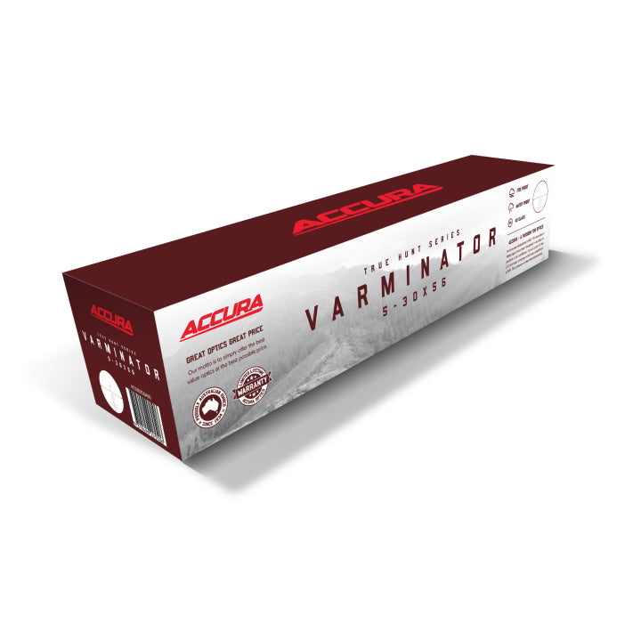 Accura Varminator Rifle Scope, weatherproof lightweight construction with unrivalled maginification in any conditions