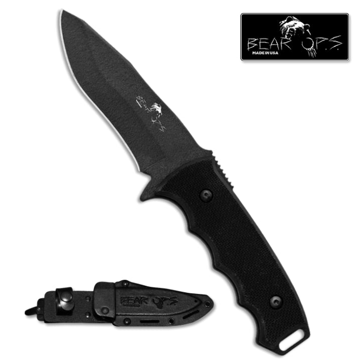 Bear OPS 9 3/8” Constant II Knife with Kydex Sheath