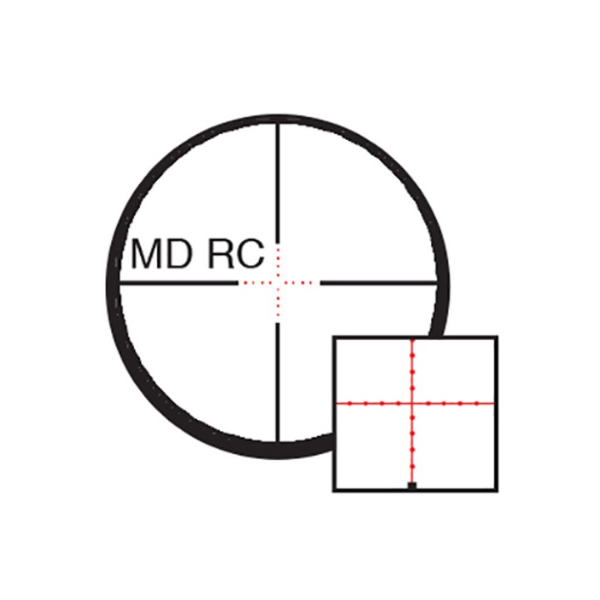 Vixen 1-6x24 30mm Illuminated MIL DOT Riflescope