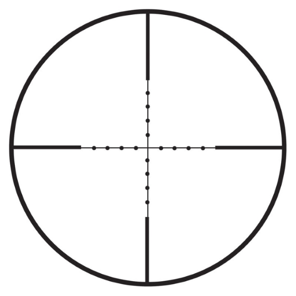 VIXEN 3-12X40 MIL DOT RIFLESCOPE