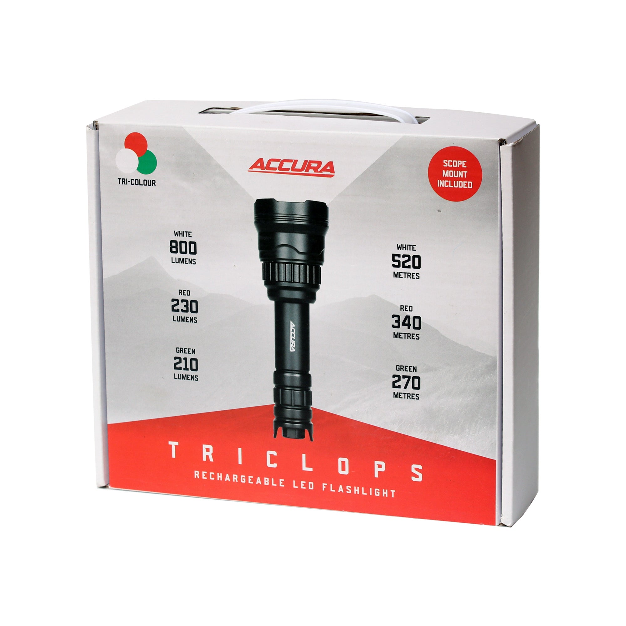 ACCURA Triclops LED Torch