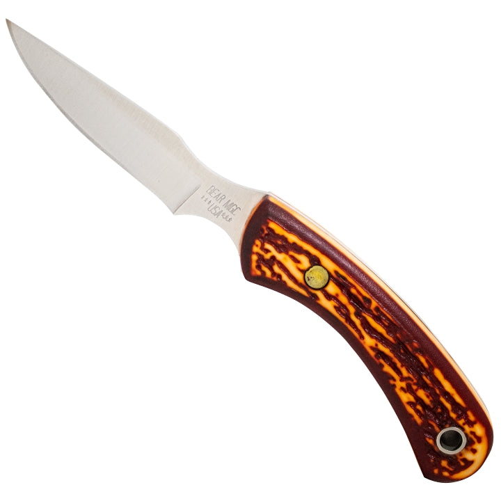 BEAR & SON SD42 | 6 1/2” Stag Delrin Ergonomic Caper Knife